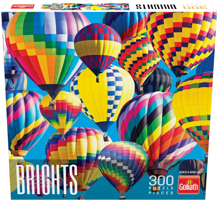 Brights Hot Air Balloons 300pc puzzle
